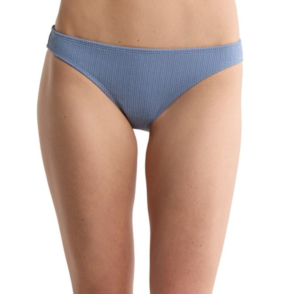 Roxy Women's Aruba Moderate Coverage Bikini Bottom Blue Size Xl Swim Separates